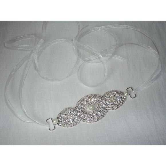 rhinestone headband, rhinestone tiara, childs hairband princess wedding tiara - Picture 1 of 3